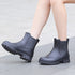DAMEN SLIP-ON PLATEAU-GARTENSTIEFEL BEQUEMES LAUFEN STÜTZENDE SCHUHE ALLTAGS-SCHUHE
